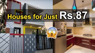 😱Houses for Just Rs 87💰💸 #Shorts