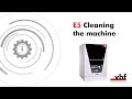 E5 – Cleaning the machine