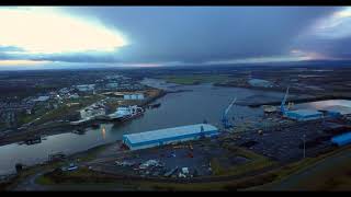 Cambois Northumberland Flyover With DJI Mavic Pro