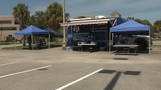 Dozens take advantage of mobile vaccination site on Saturday