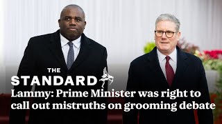 David Lammy: Prime Minister was right to call out mistruths on grooming debate