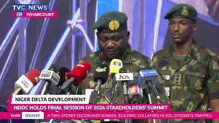 Chief Of Defence Staff Christopher Musa Speech At NDDC 2024 Stakeholders' Summit