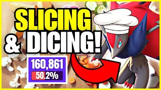 Slicing & Dicing w/ Chef Zoroark In Master Rank 2300+ | Pokemon UNITE