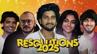 Creators and their Resolutions - 2025 🌅