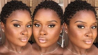 Natural, Summer Glam for Chocolate Skin | Jasmine Mitchell