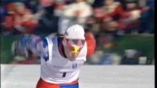 15 km jaktstart herrer - Lillehammer OL - 19. februar 1994