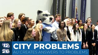 Augusta University students find solutions to city issues