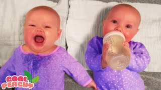 Ultimate Funny Baby Videos Compilation - All Of The Cutest Thing You'll See Today || Cool Peachy 🍑