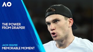 96 MPH winner from Jack Draper! | Australian Open 2025