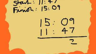 Finding duration of time (subtraction)