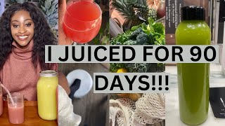 I Just Completed My 90 Days of Juice Fasting! This Is What Happened!