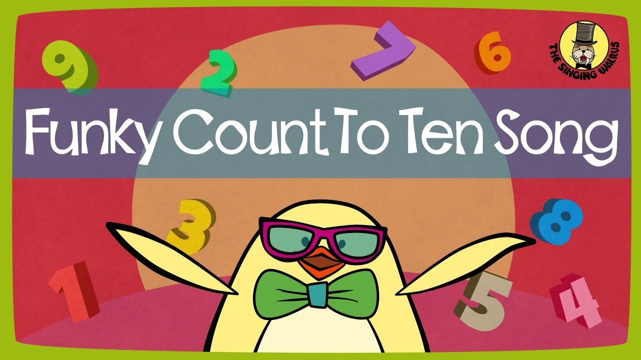 Funky Counting Song | Numbers 1-10 | The Singing Walrus - YouTube