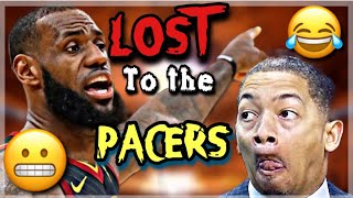 How Lebron Reacted When the Cavs LOST to the Pacers (Skit)😂