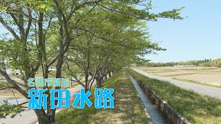 【まちを歩けば。】地域の田を潤す新田水路～名張市新田～