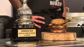 Paris : la Coupe de France du burger remportée par un ardéchois de 20 ans | AFP News