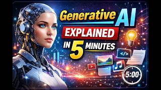 Generative AI Explained in 5 Minutes | Complete Beginner’s Guide (2026)