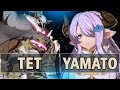 GBVSR:🔥TET (Vaseraga) Vs Yamato (Narmaya)🔥| High Level Gameplay.