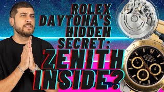 Rolex Daytona's Hidden Secret: Zenith Inside?