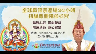 20230407 24小時為 根本上師 蓮生活佛持誦尊勝咒祈福  全球直播-3