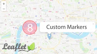 8. Leaflet Maps - Custom Markers Icons