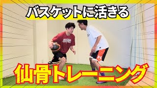 【有料級】バスケットに活きる仙骨トレーニングを大公開【島根スサノオマジック/安藤誓哉】