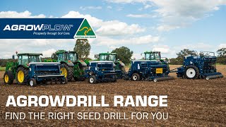 Full Range of Agrowdrills Compared | The Agrowplow Seed Drill Series