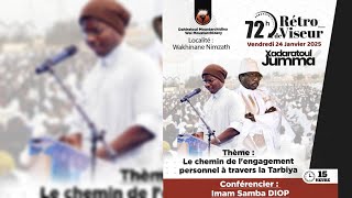 🛑 EN DIRECT XADARATOUL JUMMA inter localités 72H Rétro Viseur Du DMWM localité wakhinane Nimzath