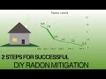 Two Important Steps For A Successful DIY Radon Mitigation - Find Out! -