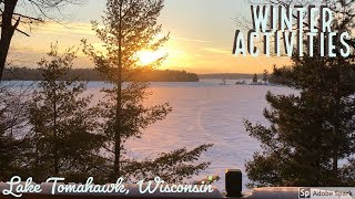 Winter Fun in Lake Tomahawk