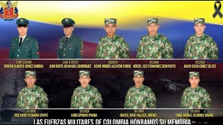 Estos son los nueve militares asesinados en Catatumbo por el ELN