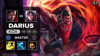 Darius vs Irelia Top - EUW Master - Patch 12.7 Season 12