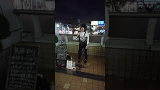 鳥居れな　西武新宿線田無駅ストリートライブ