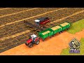 FS18, Farming Simulator 18 Big Trailer Stock of Wheat in Farm | Timelapse #skullgaming