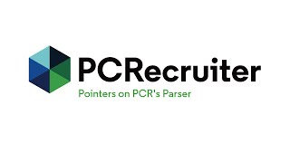 Two Minute Tuesday: Pointers on PCR’s Parser