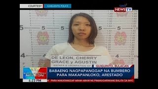 BP: Babaeng nagpapanggap na bumbero para makapanloko, arestado