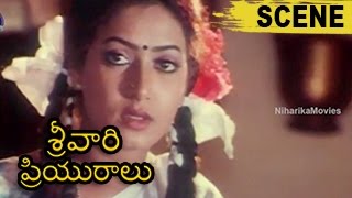 Vinod Marries Aamani - Kallu Chidambaram And Brahmananadam Comedy - Srivari Priyuralu Movie Scenes