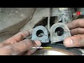 DIY Tukar Absober Link + Stabilizer Bush Perodua Bezza | Masalah Bunyi Geduk² Jalan Tak Rata