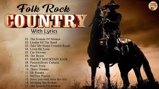 Folk Rock Country Music With Lyrics - Cat Stevens,Kenny Rogers,John Denver,... - Folk Rock Country