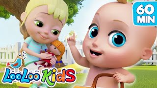 👩Miss Polly Had A Dolly - LooLoo Kids Best EDUCATIONAL KIDS SONGS