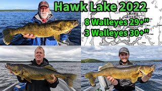 Hawk Lake Lodge 2022 - Canada Trophy Walleye Fishing