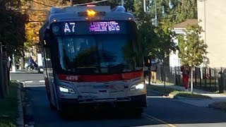 WMATA New Flyer 2020 XD40 #4476 on route A7