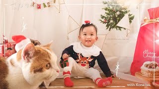 猫と迎える１歳のクリスマス / Merry Christmas with a lovely cat