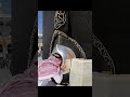 kaaba kissing 🥰 masjid al haram 🕋  #shorts #mecca #masjidalharam # trending