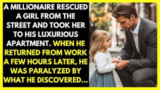 Millionaire Rescues Girl on the Street and Takes Her to His Luxury Apartment. But When He Returned.