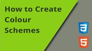 Practical Simple Colour Scheme Creation