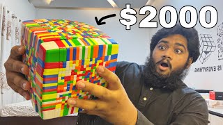 I Got The Most Expensive Puzzle in The World “21x21 Rubik’s Cube”