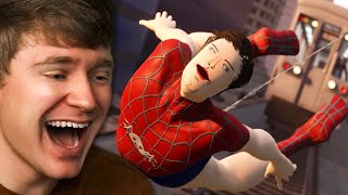 Reacting to WEIRD SUPER HERO ANIMATIONS!