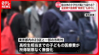 【新年度】変わる「少子化対策」 給食費や医療費“無償化”も…自治体ごとの支援策は?