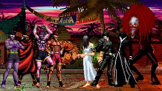 [KOF Mugen] Joe Higashi Team vs Horror Team