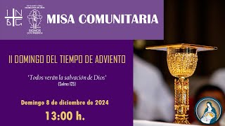 Misa Comunitaria, 8 de diciembre del 2024, 13:00 h.